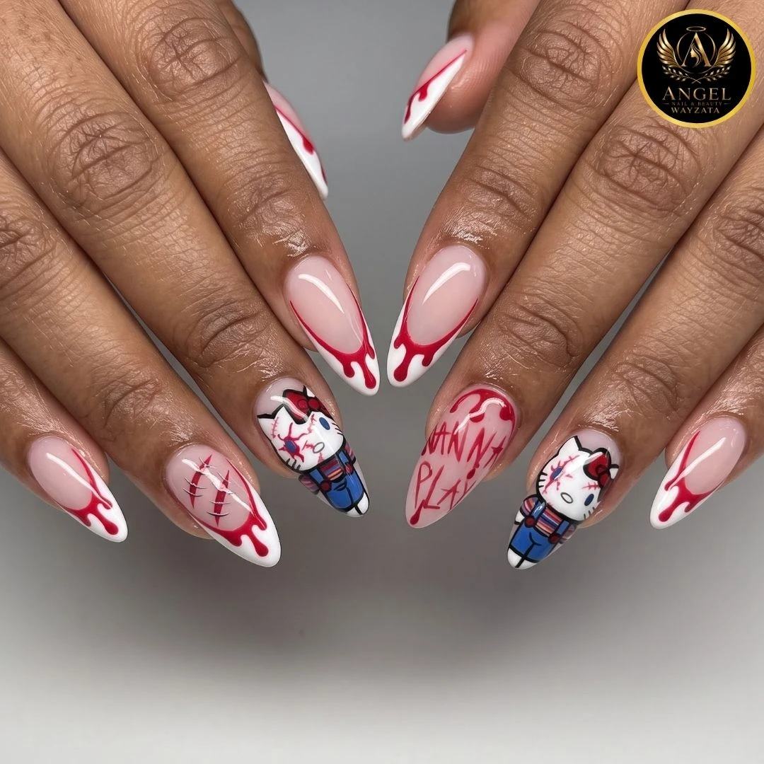 haloween nail ideas